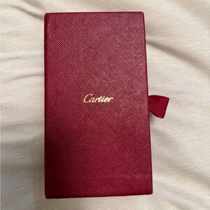 Cartier box and cleaning spray original packaging